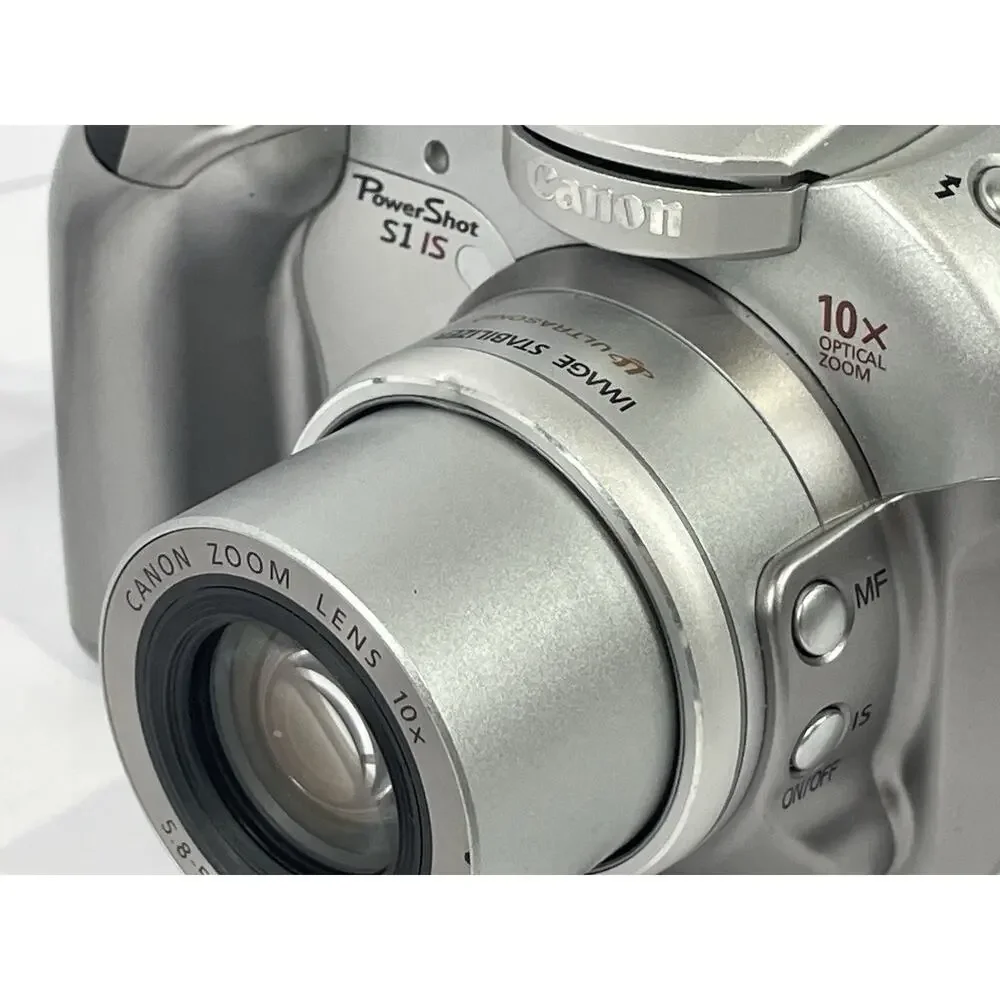 Canon PowerShot S1 IS 3.2MP Digital Camera - Silver